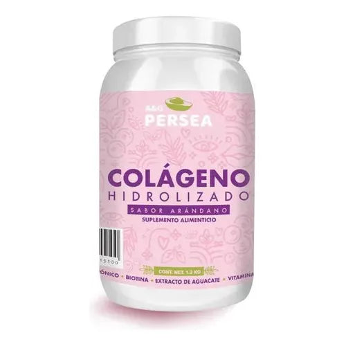 Colágeno Hidrolizado A&g Persea Sabor Arándano Bote 1.2kg