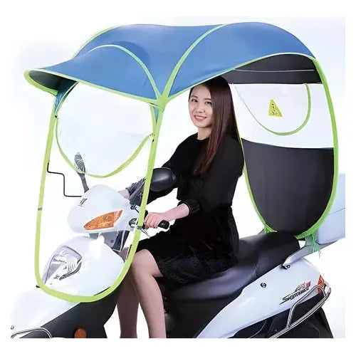 Toldo Anti-sol Lluvia Impermeable Universal Para Motocicleta
