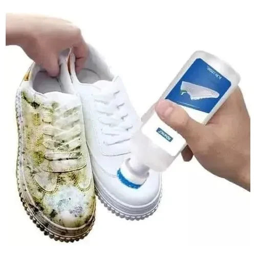 Espuma Con Cepillo Limpia Tenis Blancos Autobrilliant Polish