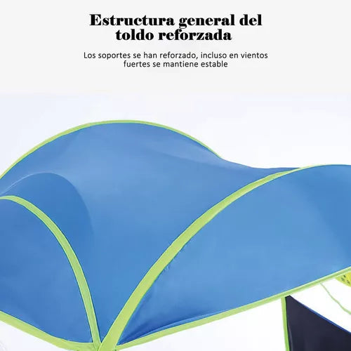 Toldo Anti-sol Lluvia Impermeable Universal Para Motocicleta