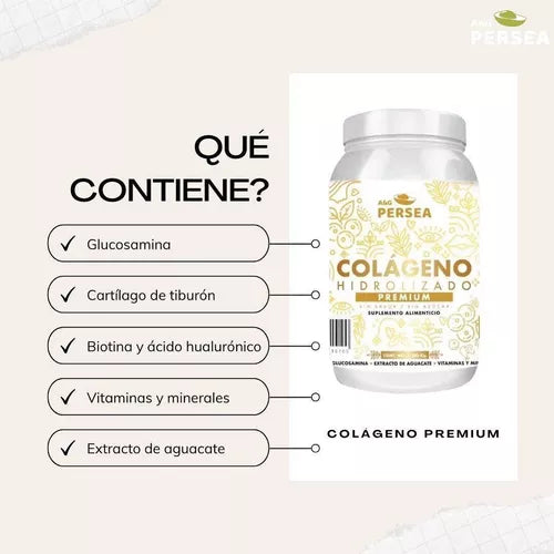 Colageno Premium A&g Persea 1.2 Kg, Sin Sabor