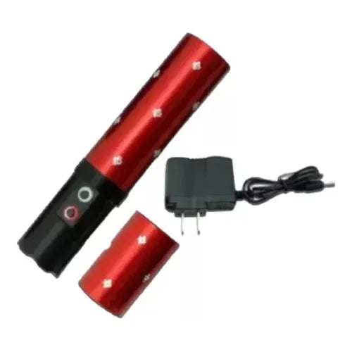 Lápiz Labial Defensa Personal Lampara Con Tazer