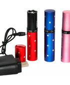 Lápiz Labial Defensa Personal Lampara Con Tazer