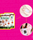 100 Parches Desintoxicantes Para Pies Kinoki