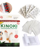 100 Parches Desintoxicantes Para Pies Kinoki