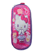 Mochila Escolar Lapicera Lonchera Térmica 3piezas Mochilas Para Niños Primaria Con Gran Capacidad Dibujo 3D Hello Kitty