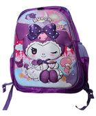 Mochila Escolar Lapicera Lonchera Térmica 3piezas Mochilas Para Niños Primaria Con Gran Capacidad Dibujo 3D Kuromi