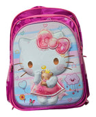 Mochila Escolar Lapicera Lonchera Térmica 3piezas Mochilas Para Niños Primaria Con Gran Capacidad Dibujo 3D Hello Kitty