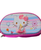 Mochila Escolar Lapicera Lonchera Térmica 3piezas Mochilas Para Niños Primaria Con Gran Capacidad Dibujo 3D Hello Kitty