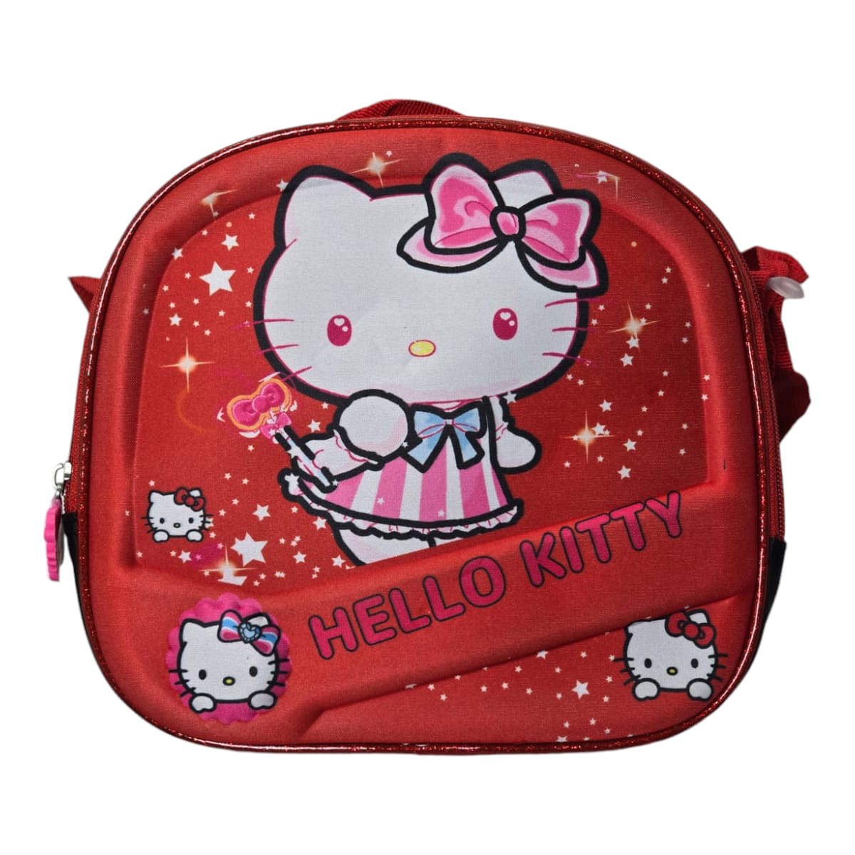 Mochila Escolar Lapicera Lonchera Térmica 3piezas Mochilas Para Niños Primaria Con Gran Capacidad Dibujo 3D Hello Kitty