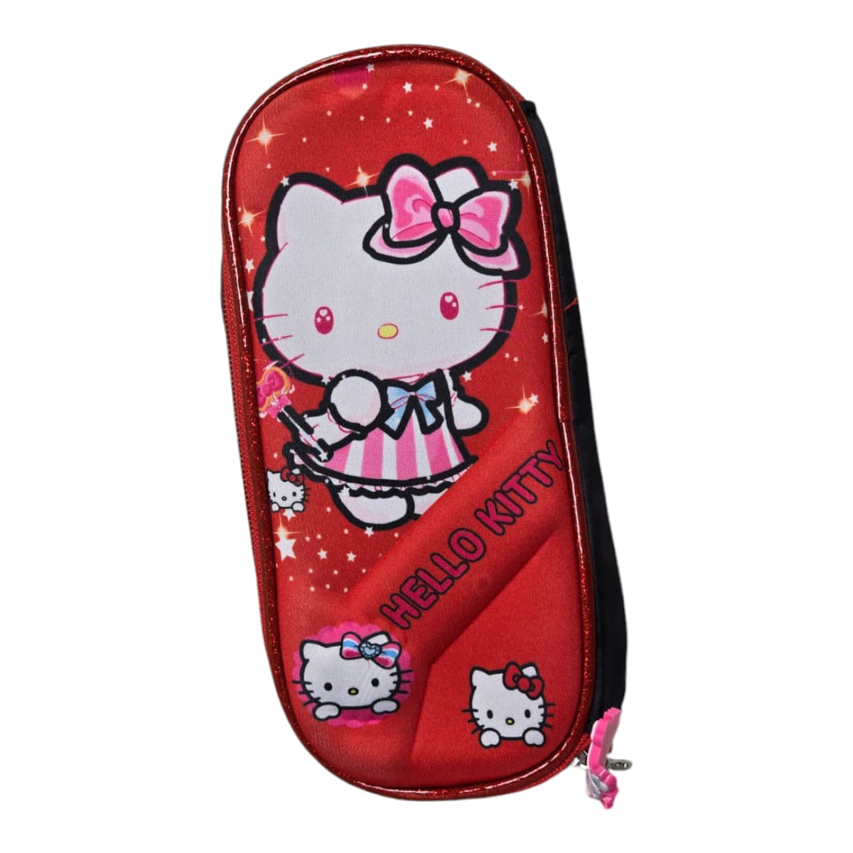 Mochila Escolar Lapicera Lonchera Térmica 3piezas Mochilas Para Niños Primaria Con Gran Capacidad Dibujo 3D Hello Kitty