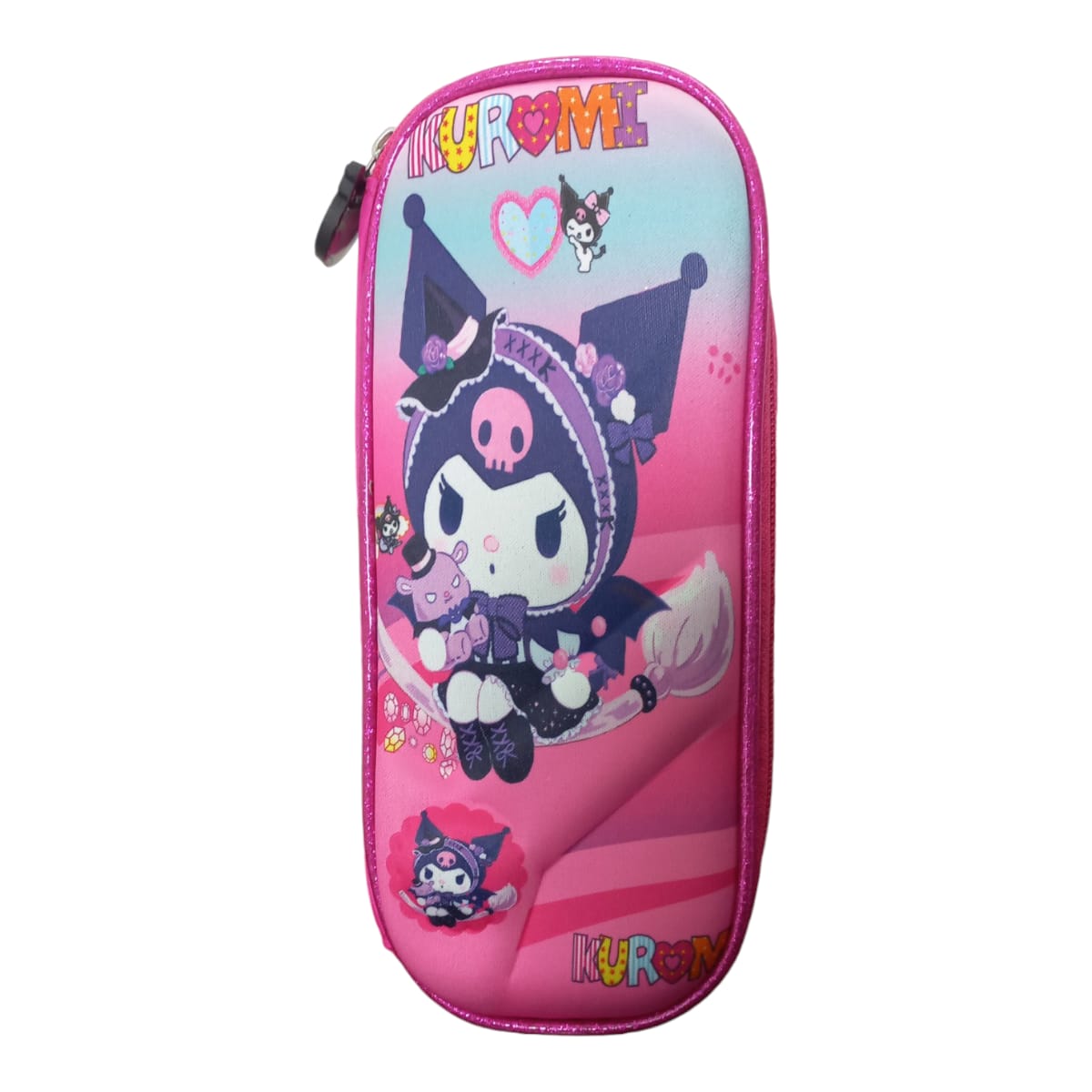 Mochila Escolar Lapicera Lonchera Térmica 3piezas Mochilas Para Niños Primaria Con Gran Capacidad Dibujo 3D Kuromi