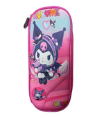 Mochila Escolar Lapicera Lonchera Térmica 3piezas Mochilas Para Niños Primaria Con Gran Capacidad Dibujo 3D Kuromi