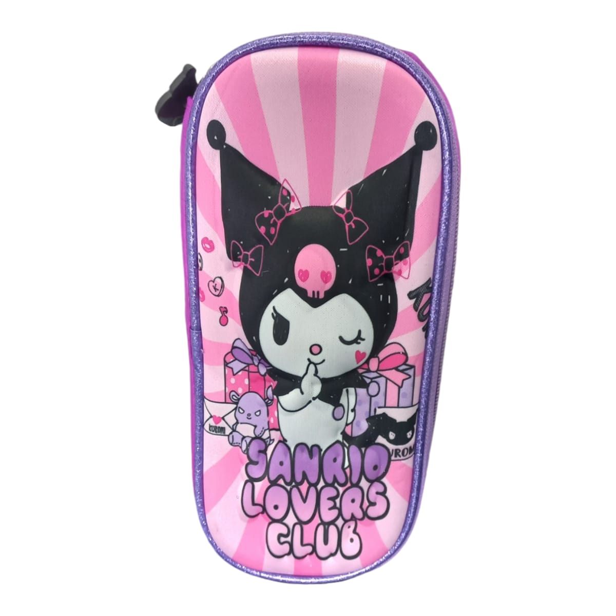 Mochila Escolar Lapicera Lonchera Térmica 3piezas Mochilas Para Niños Primaria Con Gran Capacidad Dibujo 3D Kuromi