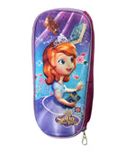 Mochila Escolar Lapicera Lonchera Térmica 3piezas Mochilas Para Niños Primaria Con Gran Capacidad Dibujo 3D Princesas Disney