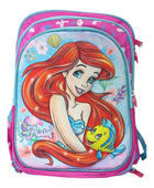 Mochila Escolar Lapicera Lonchera Térmica 3piezas Mochilas Para Niños Primaria Con Gran Capacidad Dibujo 3D Princesas Disney