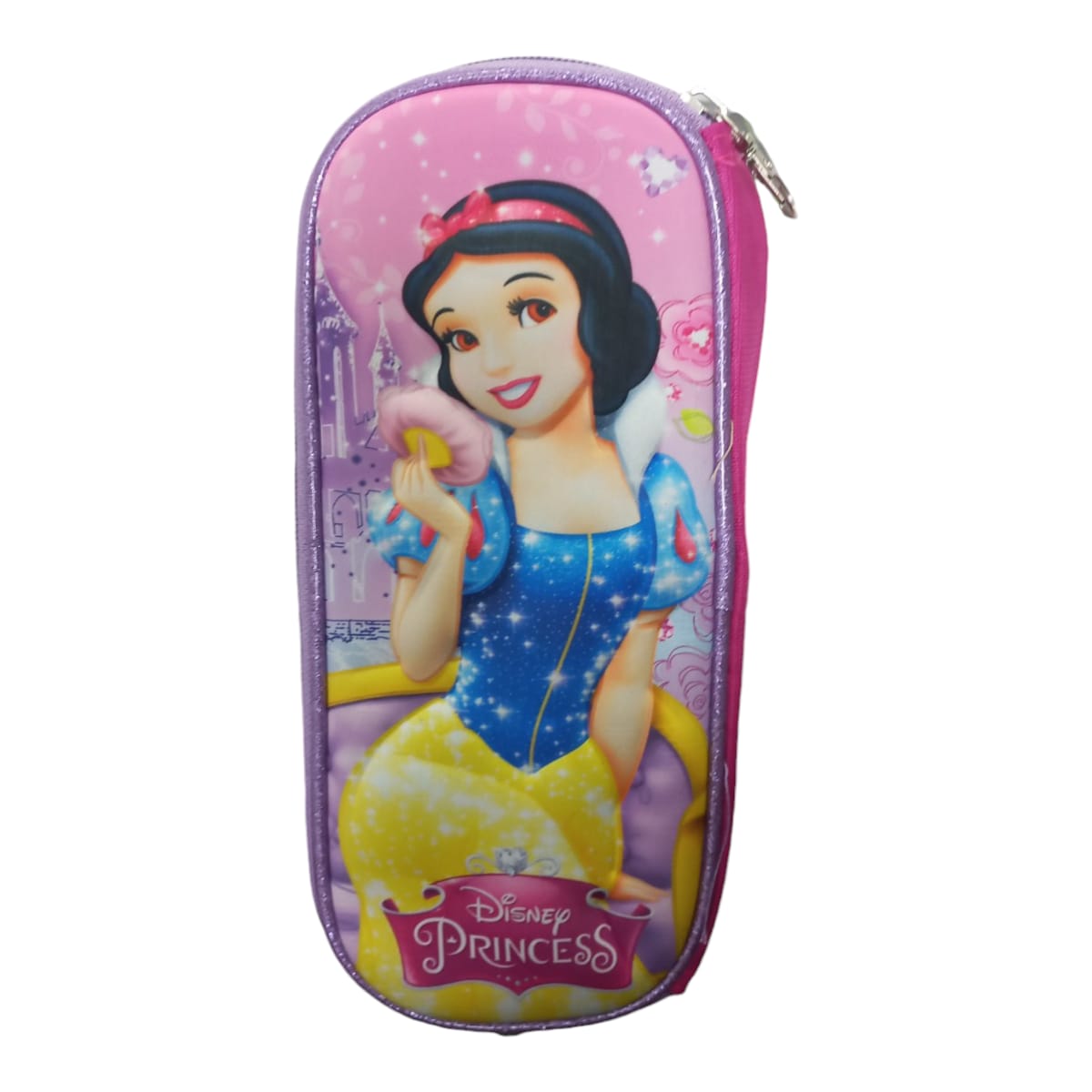 Mochila Escolar Lapicera Lonchera Térmica 3piezas Mochilas Para Niños Primaria Con Gran Capacidad Dibujo 3D Princesas Disney