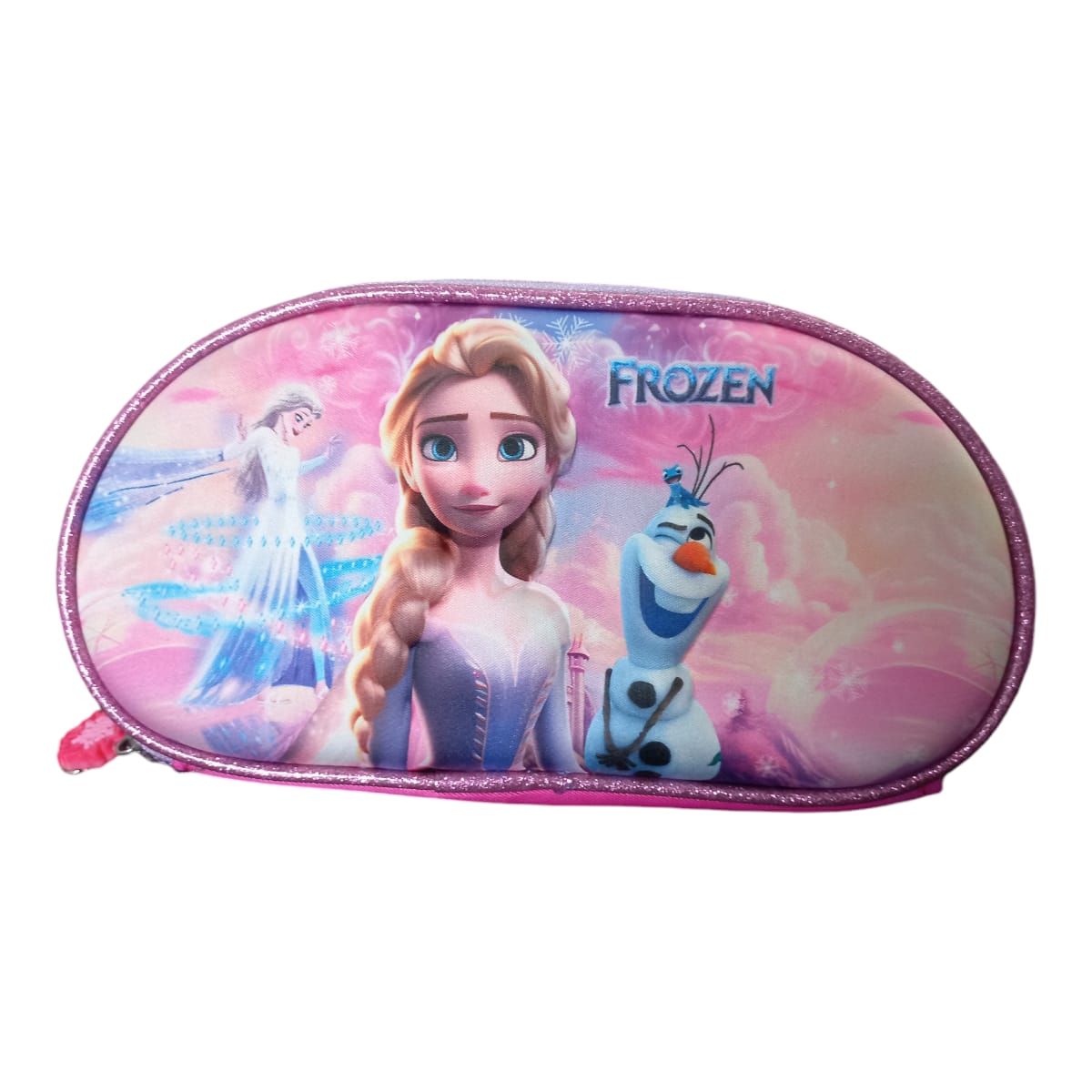 Mochila Escolar Lapicera Lonchera Térmica 3piezas Mochilas Para Niños Primaria Con Gran Capacidad Dibujo 3D Princesas Disney