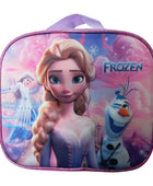 Mochila Escolar Lapicera Lonchera Térmica 3piezas Mochilas Para Niños Primaria Con Gran Capacidad Dibujo 3D Princesas Disney