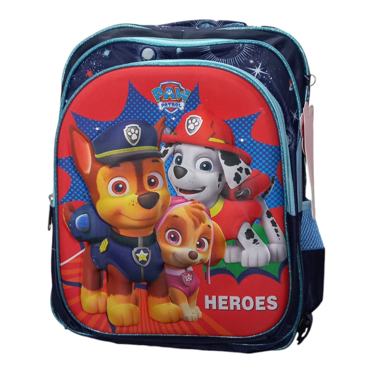Mochila Escolar Lapicera Lonchera Térmica 3piezas Mochilas Para Niños Primaria Con Gran Capacidad Dibujo 3D Paw Patrol