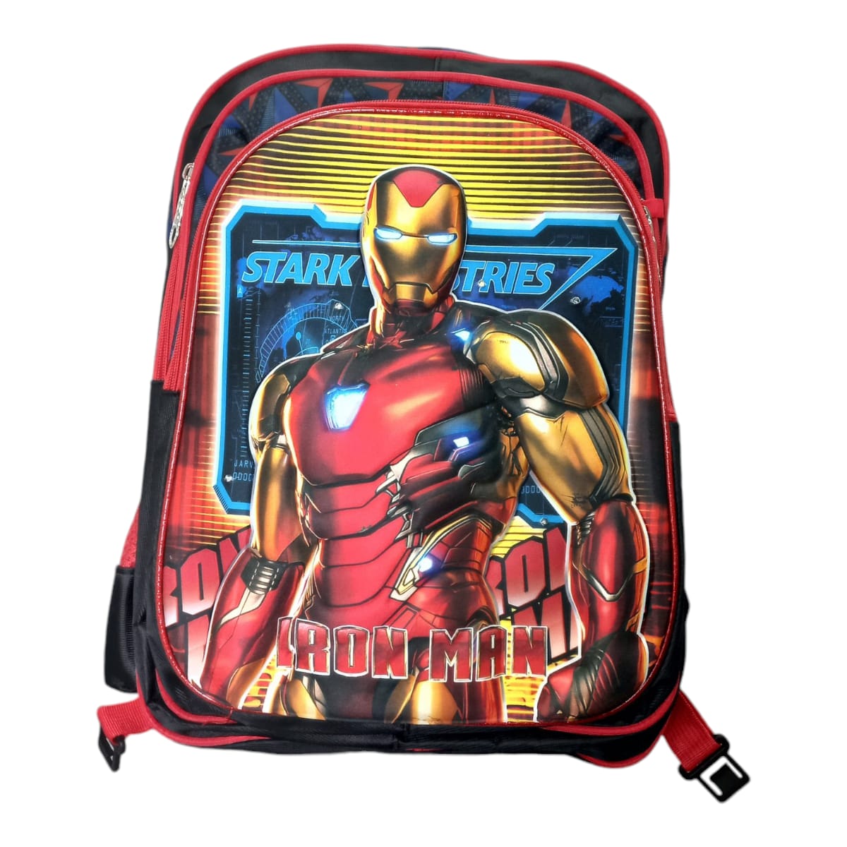 Mochila Escolar Lapicera Lonchera Térmica 3piezas Mochilas Para Niños Primaria Con Gran Capacidad Dibujo 3D Marvel