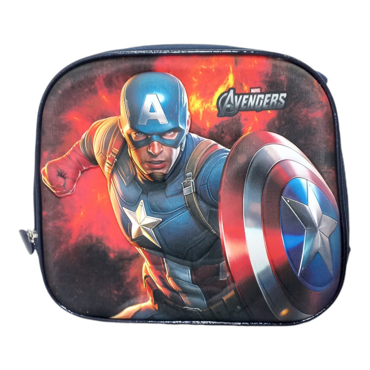 Mochila Escolar Lapicera Lonchera Térmica 3piezas Mochilas Para Niños Primaria Con Gran Capacidad Dibujo 3D Marvel