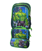 Mochila Escolar Lapicera Lonchera Térmica 3piezas Mochilas Para Niños Primaria Con Gran Capacidad Dibujo 3D Marvel