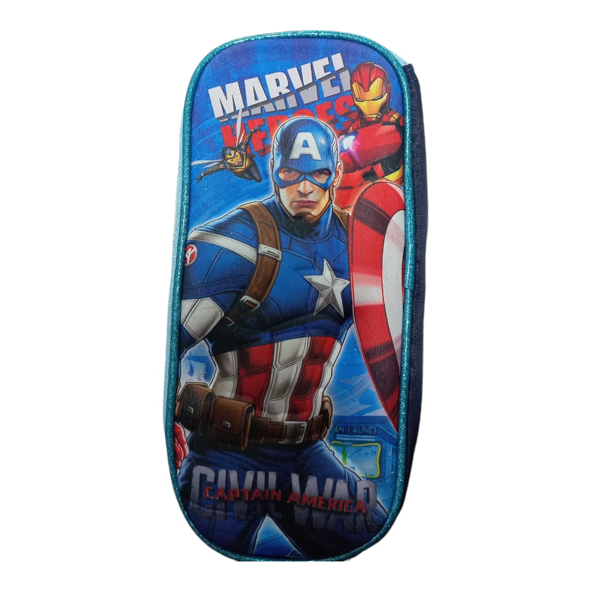 Mochila Escolar Lapicera Lonchera Térmica 3piezas Mochilas Para Niños Primaria Con Gran Capacidad Dibujo 3D Marvel