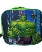 Mochila Escolar Lapicera Lonchera Térmica 3piezas Mochilas Para Niños Primaria Con Gran Capacidad Dibujo 3D Marvel