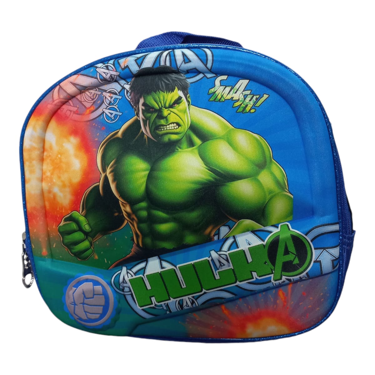 Mochila Escolar Lapicera Lonchera Térmica 3piezas Mochilas Para Niños Primaria Con Gran Capacidad Dibujo 3D Marvel