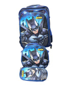 Mochila Escolar Lapicera Lonchera Térmica 3piezas Mochilas Para Niños Primaria Con Gran Capacidad Dibujo 3D DC Comic