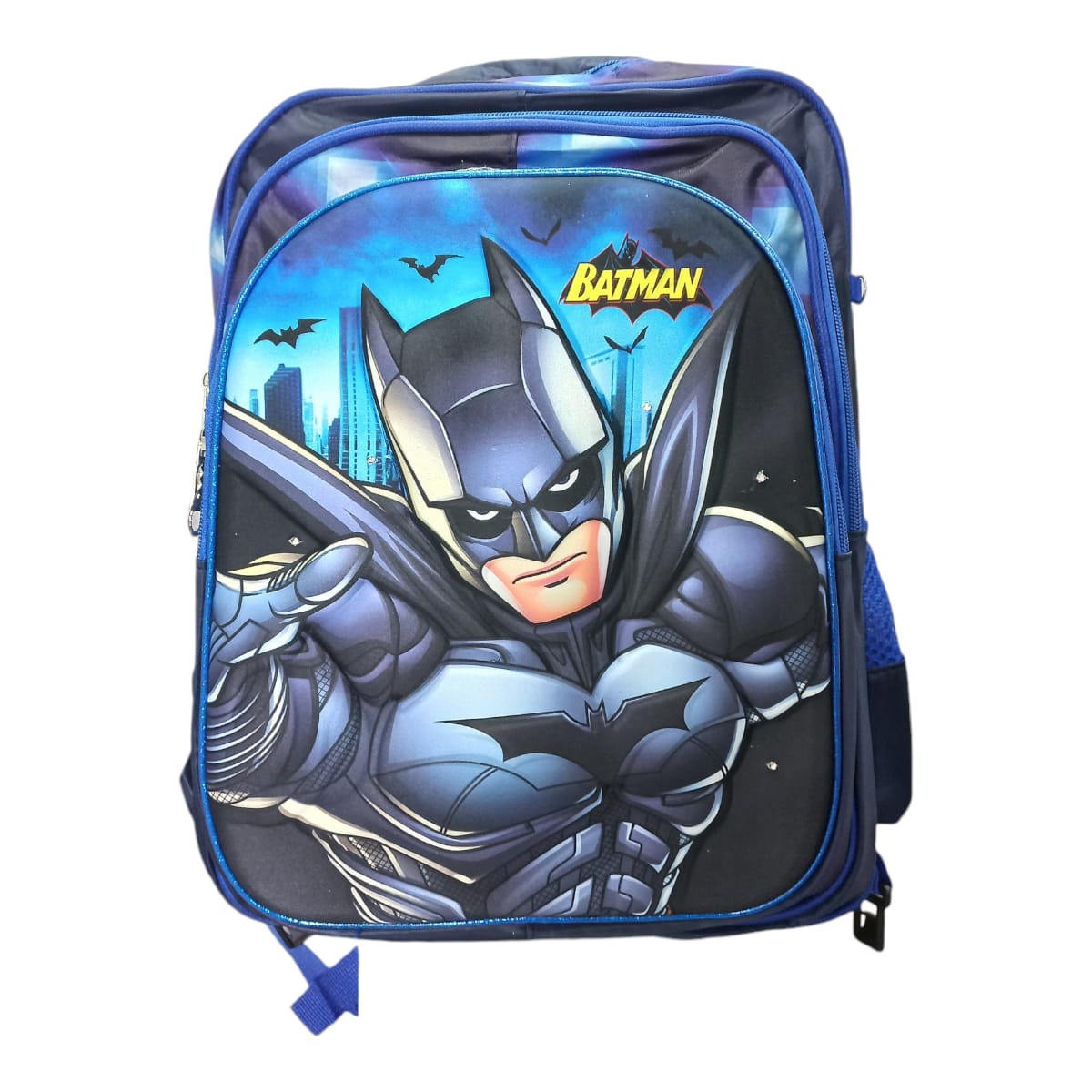 Mochila Escolar Lapicera Lonchera Térmica 3piezas Mochilas Para Niños Primaria Con Gran Capacidad Dibujo 3D DC Comic