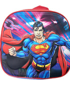 Mochila Escolar Lapicera Lonchera Térmica 3piezas Mochilas Para Niños Primaria Con Gran Capacidad Dibujo 3D DC Comic