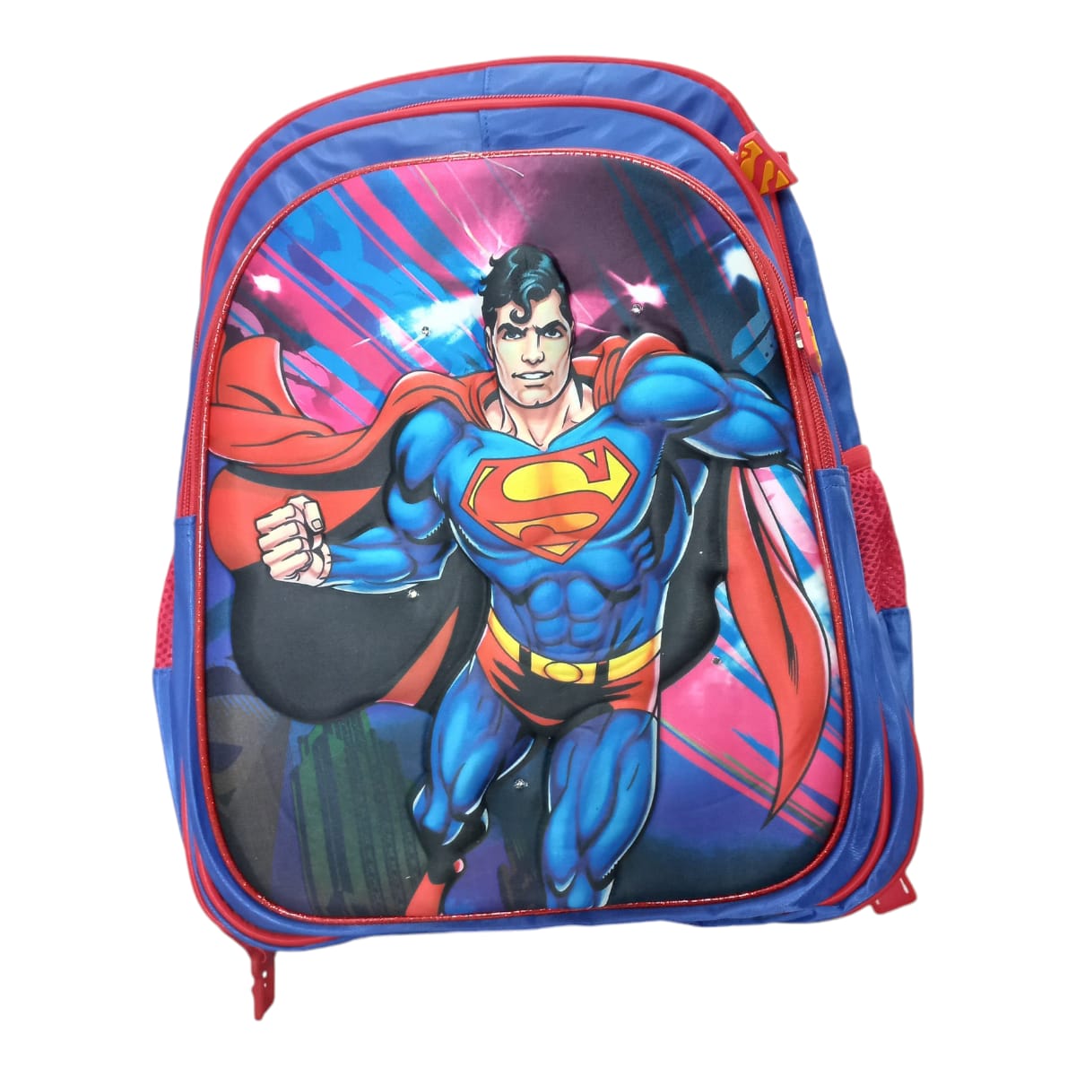 Mochila Escolar Lapicera Lonchera Térmica 3piezas Mochilas Para Niños Primaria Con Gran Capacidad Dibujo 3D DC Comic