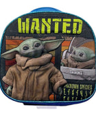 Mochila Escolar Lapicera Lonchera Térmica 3piezas Mochilas Para Niños Primaria Con Gran Capacidad Dibujo 3D Baby Yoda