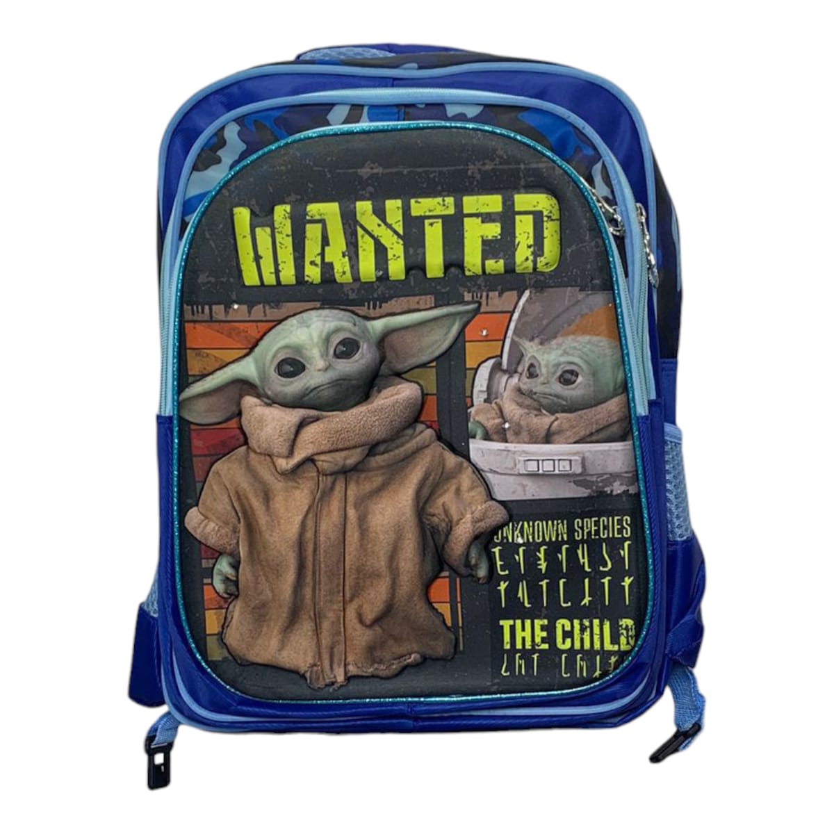 Mochila Escolar Lapicera Lonchera Térmica 3piezas Mochilas Para Niños Primaria Con Gran Capacidad Dibujo 3D Baby Yoda