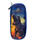 Mochila Escolar Lapicera Lonchera Térmica 3piezas Mochilas Para Niños Primaria Con Gran Capacidad Dibujo 3D Jurassic Park