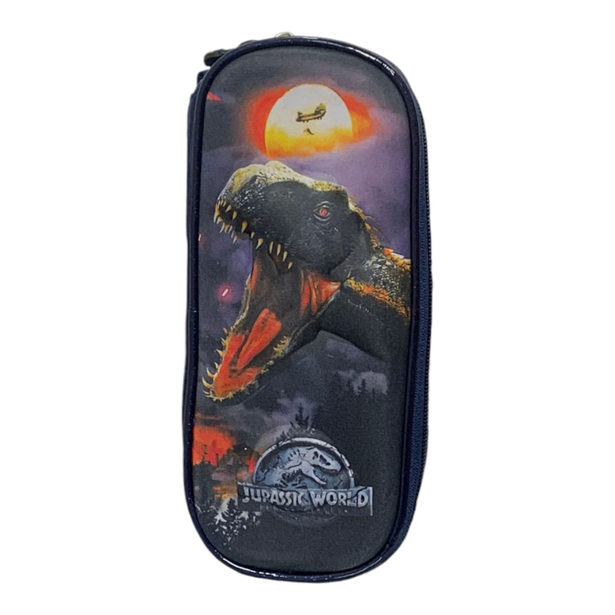 Mochila Escolar Lapicera Lonchera Térmica 3piezas Mochilas Para Niños Primaria Con Gran Capacidad Dibujo 3D Jurassic Park