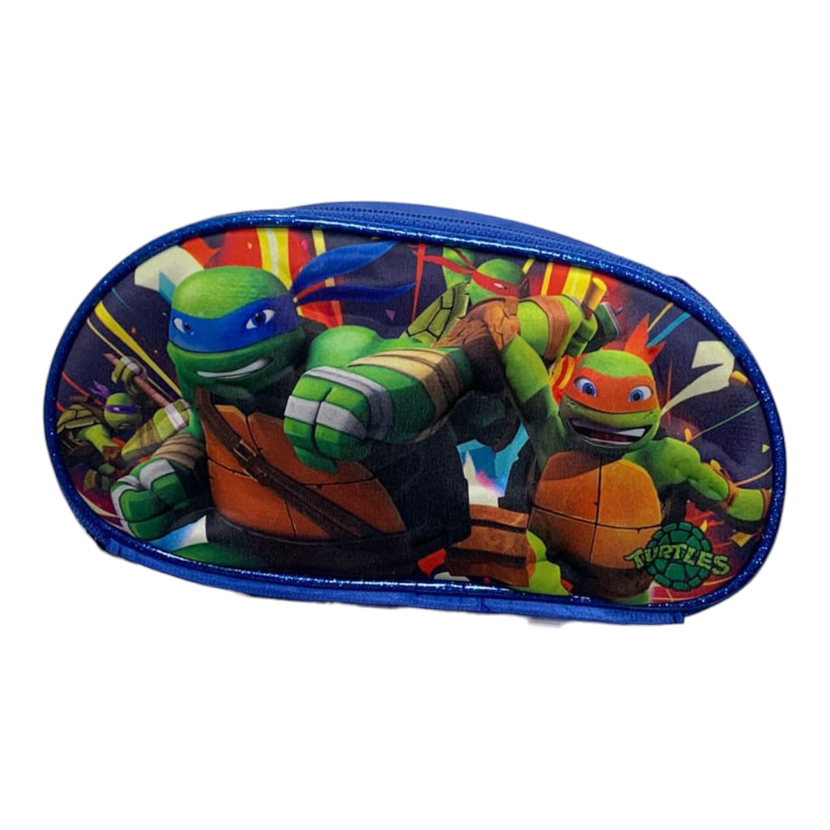 Mochila Escolar Lapicera Lonchera Térmica 3piezas Mochilas Para Niños Primaria Con Gran Capacidad Dibujo 3D Tortugas Ninja