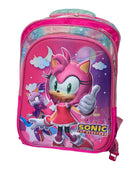 Mochila Escolar Lapicera Lonchera Térmica 3piezas Mochilas Para Niños Primaria Con Gran Capacidad Dibujo 3D Sonic