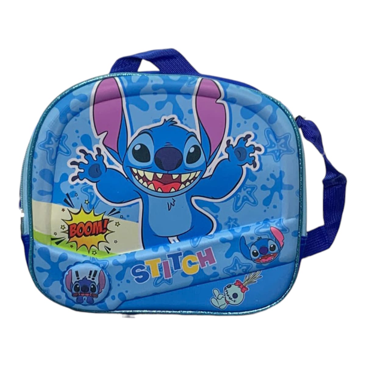 Mochila Escolar Lapicera Lonchera Térmica 3piezas Mochilas Para Niños Primaria Con Gran Capacidad Dibujo 3D Lilo y Stitch