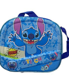 Mochila Escolar Lapicera Lonchera Térmica 3piezas Mochilas Para Niños Primaria Con Gran Capacidad Dibujo 3D Lilo y Stitch