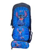 Mochila Escolar Lapicera Lonchera Térmica 3piezas Mochilas Para Niños Primaria Con Gran Capacidad Dibujo 3D Lilo y Stitch