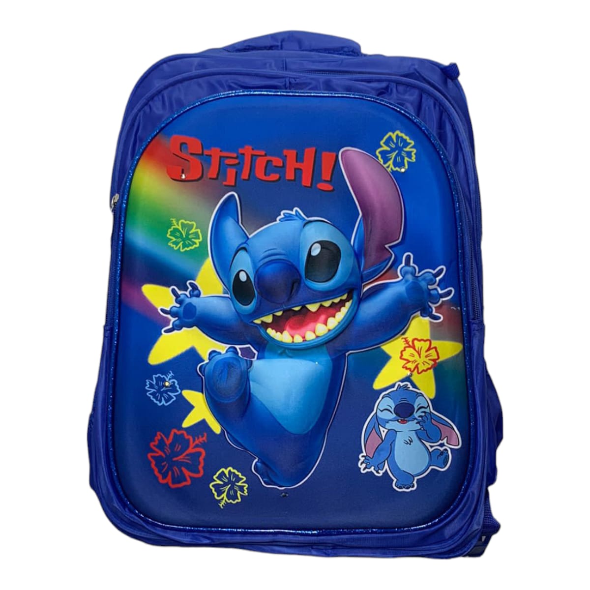 Mochila Escolar Lapicera Lonchera Térmica 3piezas Mochilas Para Niños Primaria Con Gran Capacidad Dibujo 3D Lilo y Stitch