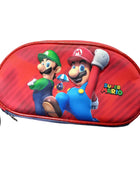 Mochila Escolar Lapicera Lonchera Térmica 3piezas Mochilas Para Niños Primaria Con Gran Capacidad  Dibujo 3D Mario Bross