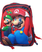 Mochila Escolar Lapicera Lonchera Térmica 3piezas Mochilas Para Niños Primaria Con Gran Capacidad  Dibujo 3D Mario Bross