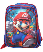 Mochila Escolar Lapicera Lonchera Térmica 3piezas Mochilas Para Niños Primaria Con Gran Capacidad  Dibujo 3D Mario Bross