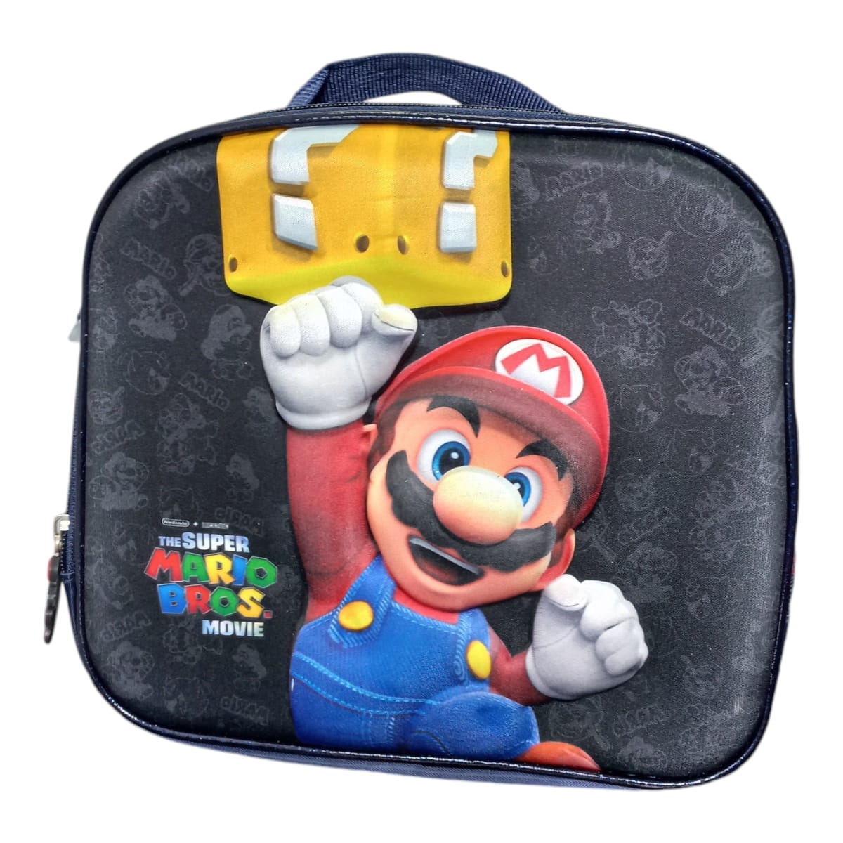 Mochila Escolar Lapicera Lonchera Térmica 3piezas Mochilas Para Niños Primaria Con Gran Capacidad  Dibujo 3D Mario Bross