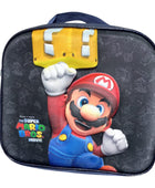 Mochila Escolar Lapicera Lonchera Térmica 3piezas Mochilas Para Niños Primaria Con Gran Capacidad  Dibujo 3D Mario Bross