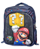 Mochila Escolar Lapicera Lonchera Térmica 3piezas Mochilas Para Niños Primaria Con Gran Capacidad  Dibujo 3D Mario Bross